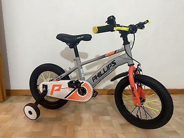Детский велосипед Phillips 14" - Диаметр колес: 14" - Рама: стальная at lalafo.kg Детский велосипед Phillips 14" - Диаметр колес: 14" - Рама: стальная