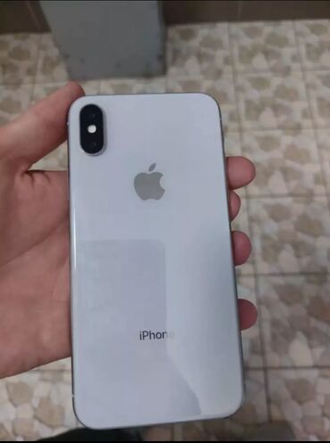 чехол для телефона самсунг а10: IPhone X, Б/у, 64 ГБ, Белый, 100 %