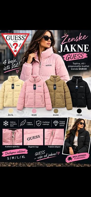 parke: Ženske jakne SM,L,XL veličine 6400 din
pb — 1