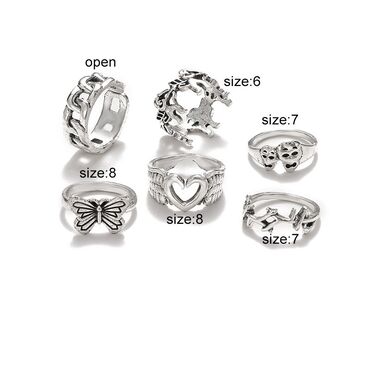 Prstenje: Set prstenja tibetansko srebro 1200 din — 11