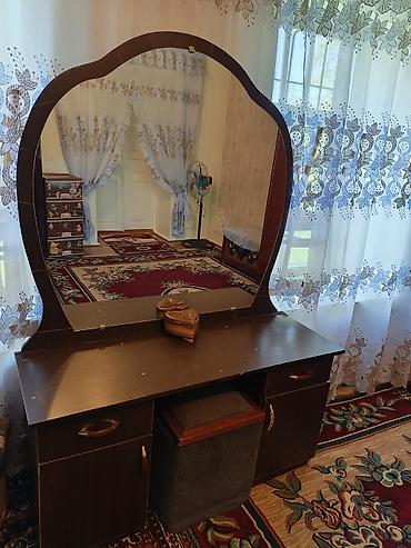 klassik stullar: Güzgü dəsti - Material: tünd rəngli laminat/taxta - Böyük, dekorativ — 1