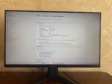 windows 10 masaustu: MSI MAG255F E20 200hz 25inch monitor — 2