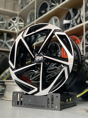 black: Литые Диски R 18 Hyundai, Комплект, отверстий - 5, Новый — 1