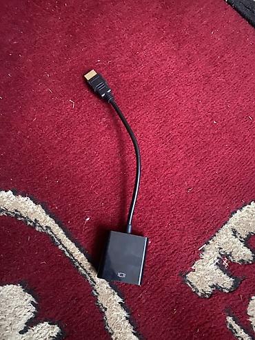 корпус калонки: HDMI → VGA адаптер - Преобразователь сигнала с HDMI на VGA для — 1