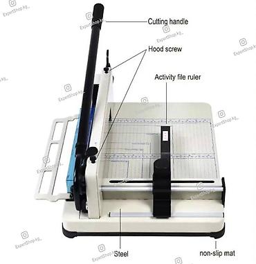 Другое оборудование для типографии: Гильотинный резак для бумаги A4 - надежное устройство с высокой — 11
