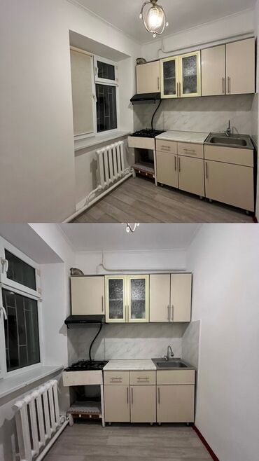 продаю 3х ком квартиру: 3 комнаты, 52 м², 1 этаж, Косметический ремонт