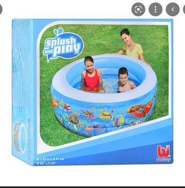 для басейна: Надувной бассейн Bestway "Подводный мир" для взрослых и детей от 2