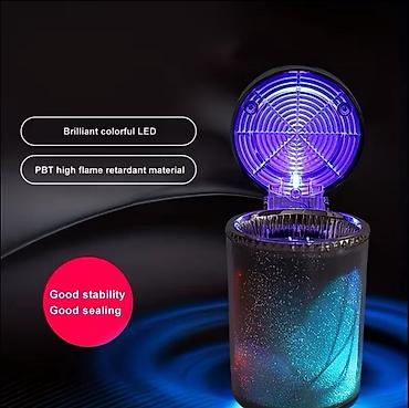 ucuz ventilyator: Avtomobil üçün LED işıqlı külqabı - Rəngli LED işıqlandırma: Qapaq — 2