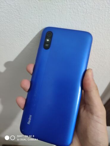 продаю телефон редми: Xiaomi, Redmi 9A, Б/у, 32 ГБ, цвет - Голубой, 2 SIM