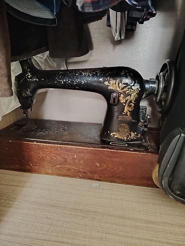 Antik tikiş maşını – mexaniki, qol çarxlı model 1901 ci buraxılışldır lalafo.az -da Antik tikiş maşını – mexaniki, qol çarxlı model 1901 ci buraxılışldır