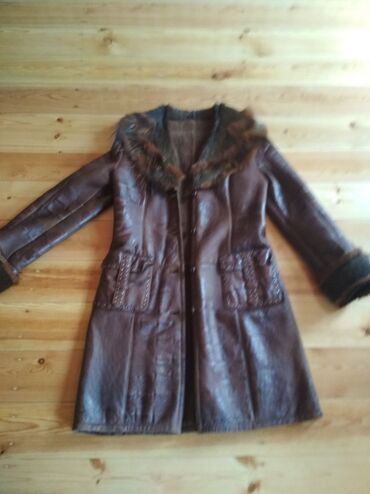пальто: Пальто L (EU 40), цвет - Коричневый