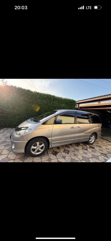дом на обмен: Toyota Estima: 2003 г., 2.4 л, Автомат, Газ, Минивэн