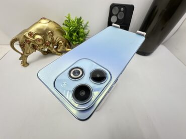 скупка не рабочий телефон: Infinix HOT 50i, Б/у, 256 ГБ, цвет - Голубой, 2 SIM