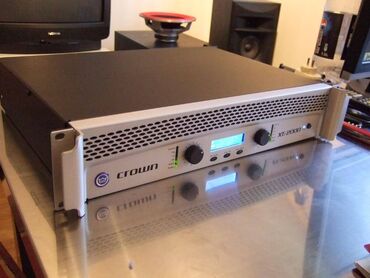 без усилителя: Усилитель Crown XTI 2000 Новая серия усилителей XTi компании Crown -