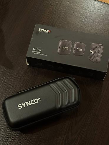 Mikrofonlar: Model: SYNCO G1(A2) Vəziyyət: Çox yaxşı / səliqəli istifadə olunub — 1