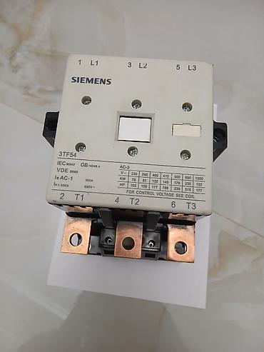 Təmir və tikinti: Siemens Elektrik avtomat, 3 faza — 1