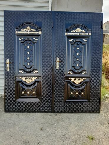 Giriş qapıları: Yeni Giriş qapısı Zamok və çərçivə ilə, Zəmanətli, Ödənişli quraşdırma, Ödənişli çatdırılma, Rayonlara çatdırılma — 3