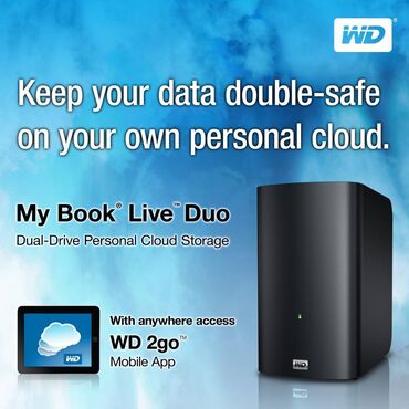 Вилки: WD MY BOOK LIVE DUO 2 disklidir (wd green disk 2eded 3TB-liq her
