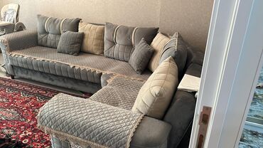 детские кроватки с комодом: Угловой диван, Б/у, Раскладной, С подъемным механизмом, Нет доставки