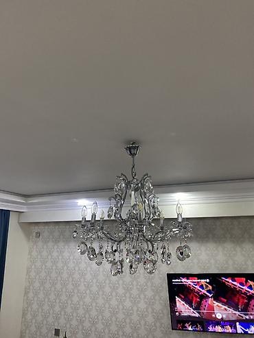 İşıqlandırma: Çılçıraq, 8 lampa, Metal — 2