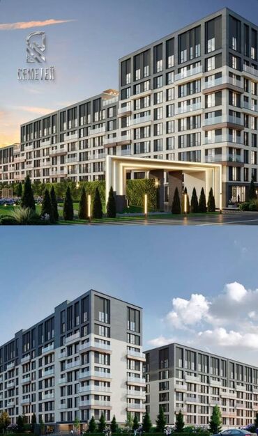 дешевые квартиры в оше: 1 комната, 35 м², Элитка, 3 этаж, ПСО (под самоотделку)