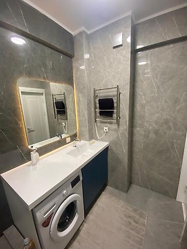 сквер: 2 комнаты, 43 м², сквер Тоголок Молдо Элитка, 11 этаж, Евроремонт — 4