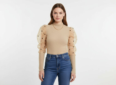 czarne bluzki z odkrytymi ramionami: New Collection, Bluzka damska, rozmiar S