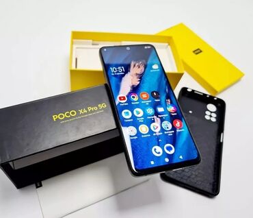 телефон поко икс 3: Poco X4 Pro 5G, Б/у, 512 ГБ, цвет - Черный, 2 SIM