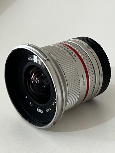 Obyektivlər və filtrləri: Rokinon 12mm f2.0 for Sony e-monut
