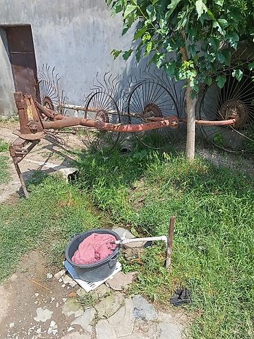 t25 traktör satilir: Traktor üçün ot yığan/çarpan “günəbaxan” tipli tırmık (barmaqlı — 5