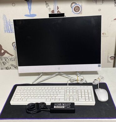 Настольные ПК и рабочие станции: Monoblok HP Prosessor-i3 10 cu nesil Ram-8 gb SSD-256 gb Karopkasida