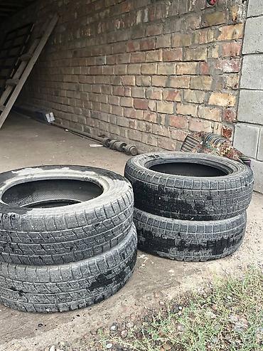Шины и диски: Комплект зимних шин R14, 4 шт. - Модели: Falken Espia EPZ и Goodyear — 1
