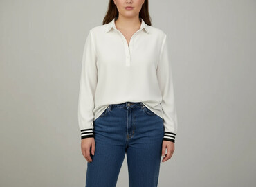 c a bluzy damskie duże rozmiary: Women's blouse, size 2XL