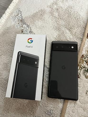 Мобильные телефоны и аксессуары: Google Pixel 6, цвет чёрный. Память 256 ГБ (на скриншоте — всего 256 — 1
