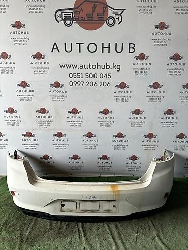 sonata ef: Бампер Hyundai, Б/у, Оригинал — 1