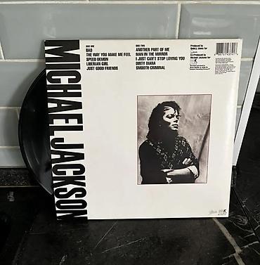diana: Виниловая пластинка Michael Jackson — Bad (альбом). Формат: LP, 12" — 2