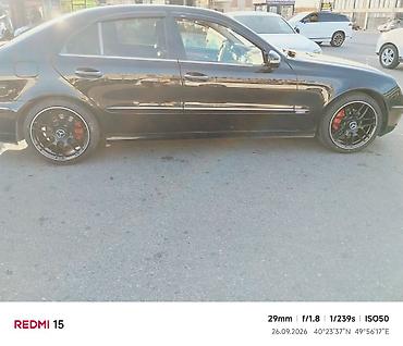 oka təkəri: Mercedes-Benz sedan üçün idman tərzli yüngül lehimli disklər və set - — 1