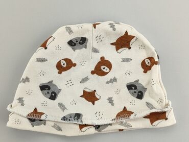 czapka na szydełku dla niemowlaka: Czapka, So cute, 46-47 cm, stan - Bardzo dobry