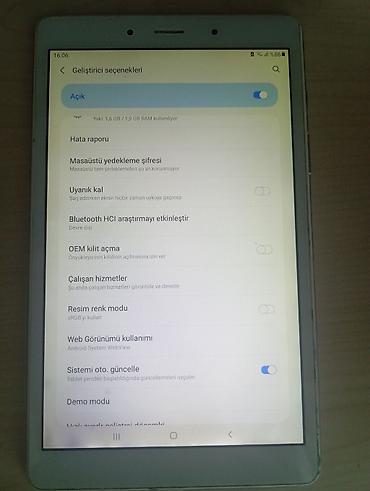 samsung tab a 2016: Samsung Galaxy Tab A (8.0", 2019) planşet - Model adı: Galaxy Tab A — 3