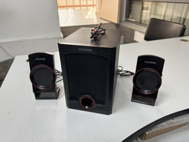 купить полный комплект компьютера: Колонки Microlab С отличным звучанием в очень хорошем состоянии!