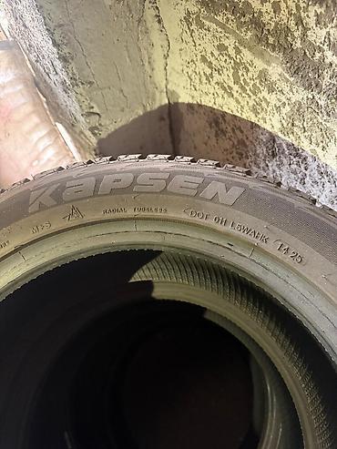 265 60 17: Продаю шины зимние комплект 4 шт 225/55/17R "KAPSEN" липучка один — 2