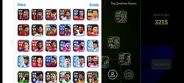 teze 100 manat: Salam. e football mobil oyunu. şəkillərdə mövcud oyunçular var — 3