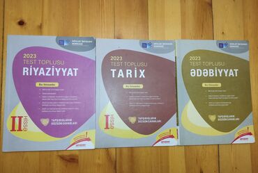 Testlər: Toplu yeni vəziyyətdədir 2023 nesrdir. hər biri 6 AZN