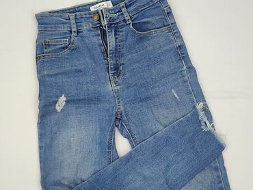 legginsy push up z wysokim stanem: PULL&BEAR, Джинси жіночі, розмір XS