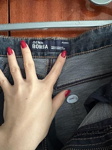 Джинсы: Джинсы Denim BOMBA - Цвет: угольно‑серый (washed). - Посадка — 5