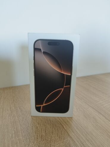 Apple iPhone: IPhone 16 Pro, 256 GB, Desert Titanium