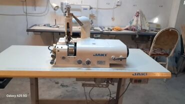 Tikiş maşınları: Fartuna- deri yonan. JAKI sənaye tikiş avadanlığı – oxlov/boru tipli — 2
