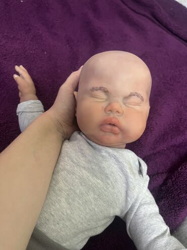 Игрушки: Малышка реборн из молда пикли Ручная работа расписана акриловыми — 10