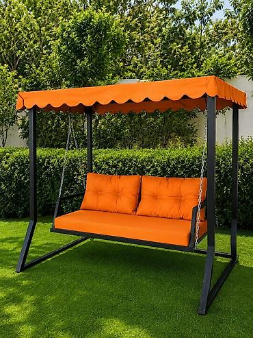 бескаркасные диваны: Bağ/balkon yelləncək divanı – günlüklə • Karkas: möhkəm metal — 3