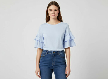 koszula z żabotem reserved: H&M, Жіноча блуза, розмір S